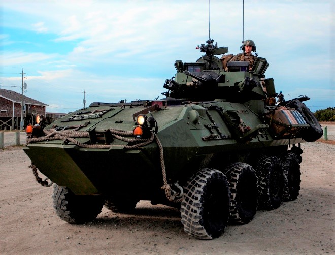 Lav 25 2nd Light Armored Reconnaissance Battalion Tank Usa 2005 1:72 Model 